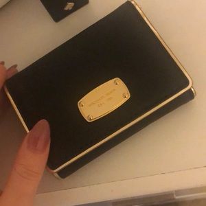 Black and Gold Michael Kors Wallet